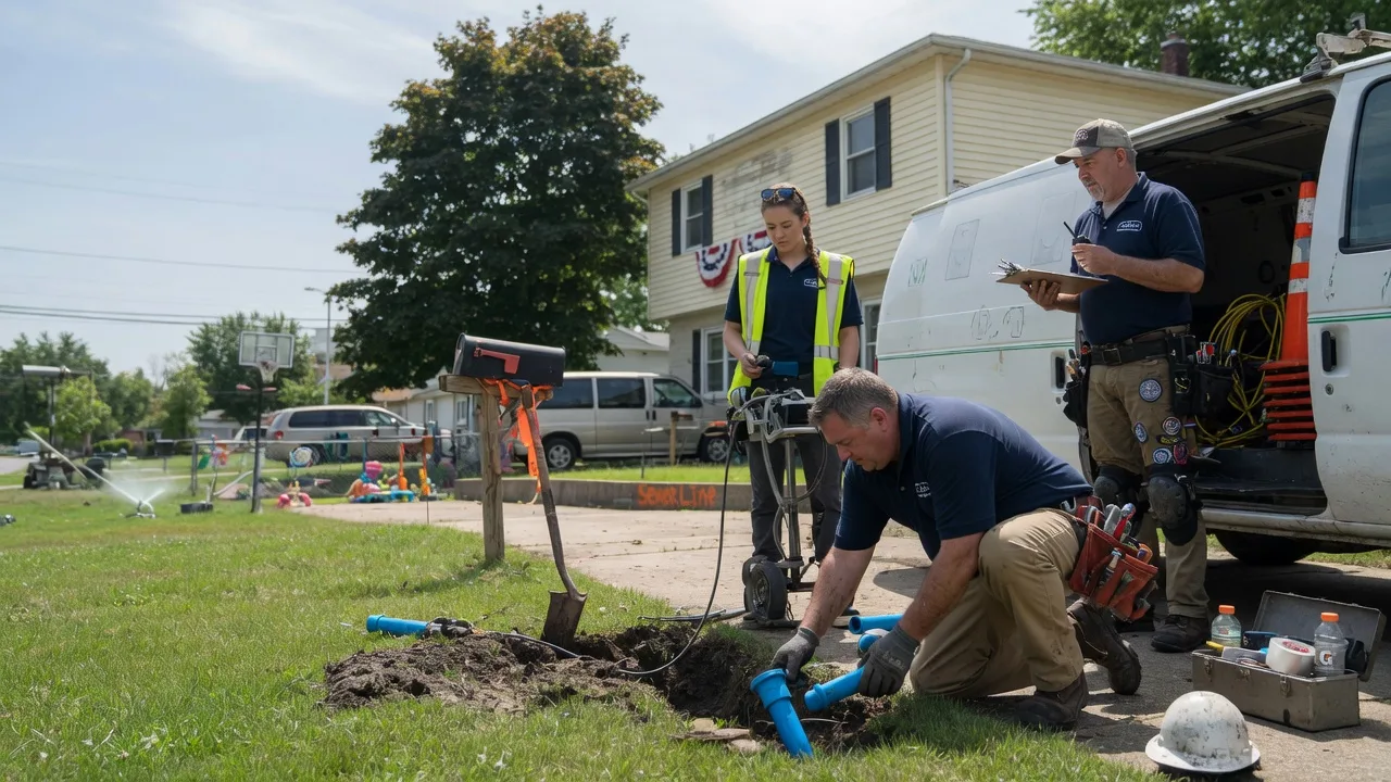 Slab Leak Repair in Sciota, IL near me
